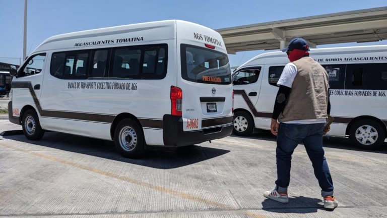 Combis en Aguascalientes cumplen con la revisión físico-mecánica