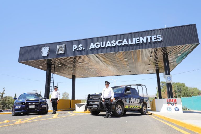Entrega Gobierno de Aguascalientes puerta de acceso en Asientos para fortalecer seguridad