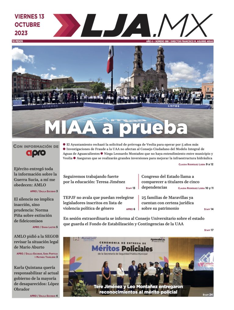 MIAA a prueba y más en LJA.MX, edición 13/10/2023