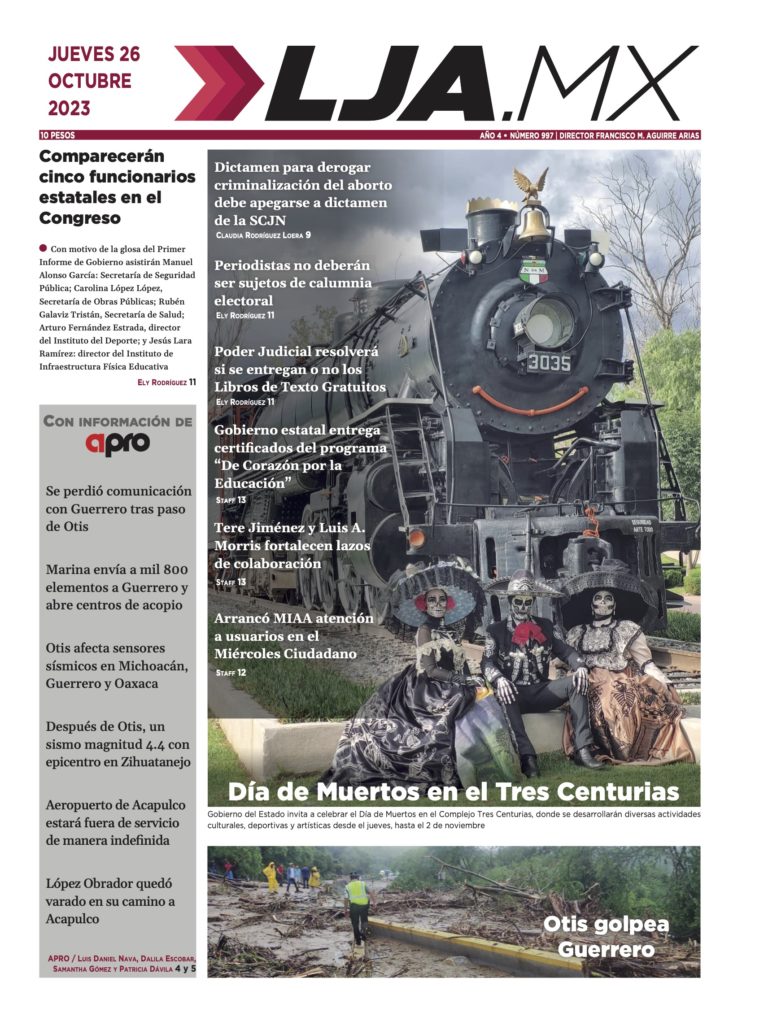 Día de muertos en el Tres Centurias y más en LJA.MX, edición 26/10/2023