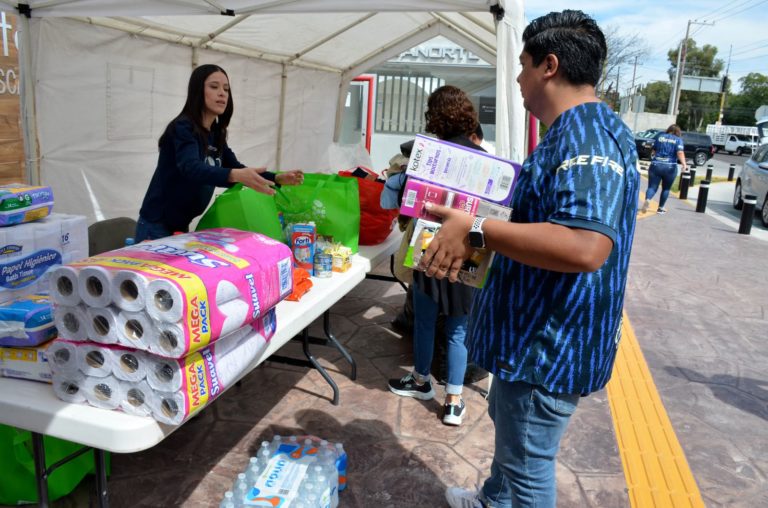 DIF estatal de Aguascalientes abre centro de acopio en apoyo a los afectados por el huracán Otis
