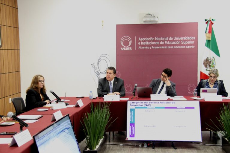 Sandra Pinzón asistió a mesa de trabajo de ANUIES en Aguascalientes