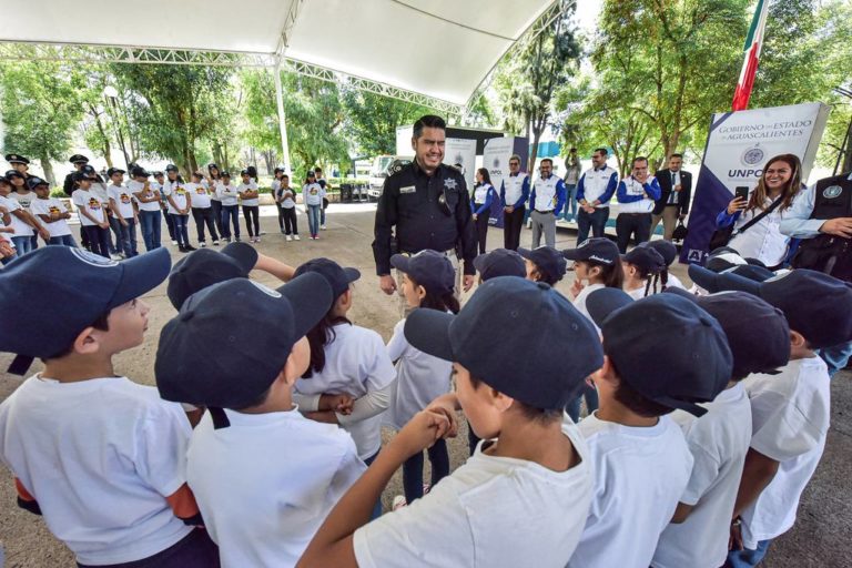 Titular de la SSPE Aguascalientes participó en programa Buscando Héroes Gigantes 