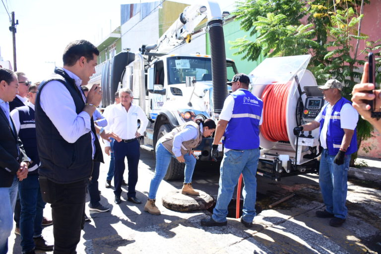 MIAA inició con el programa preventivo de desazolve en Aguascalientes