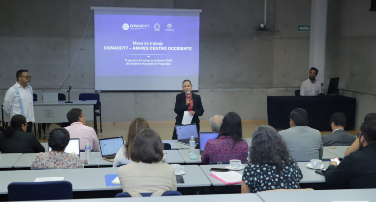 Rectora de la UAA instaura mesa de trabajo sobre temas prioritarios en el Sistema Nacional de Posgrados para el año 2024