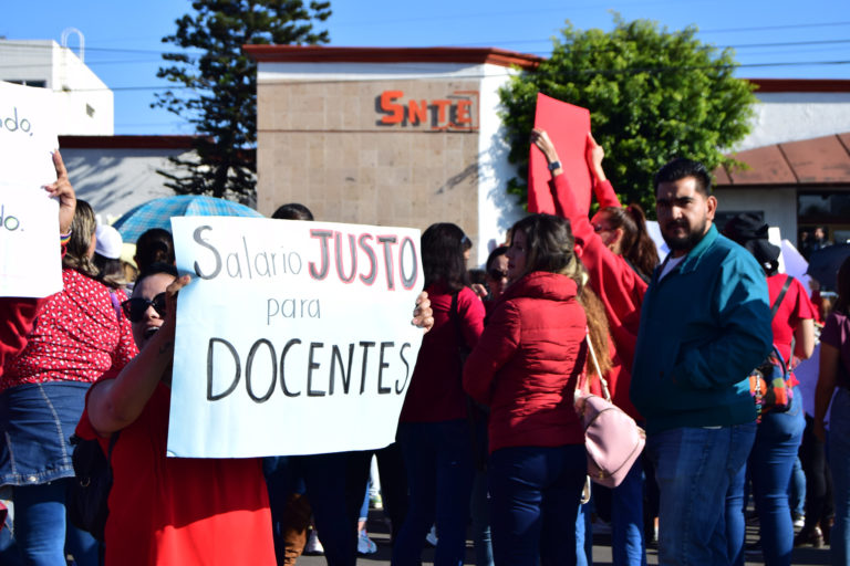 Seguimiento a pliego petitorio de docentes de Aguascalientes se hará a través del SNTE