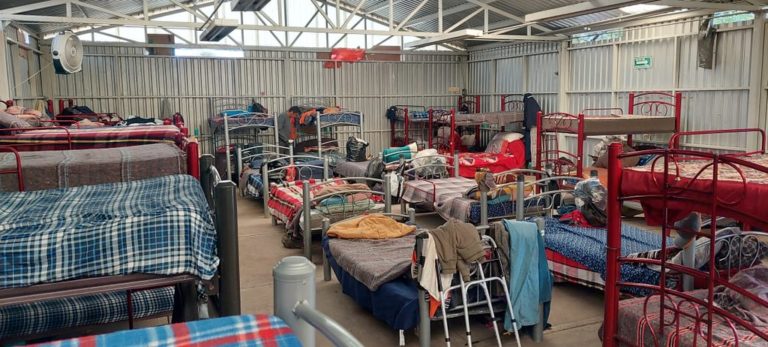 Protección Civil de Aguascalientes brinda refugio por bajas temperaturas