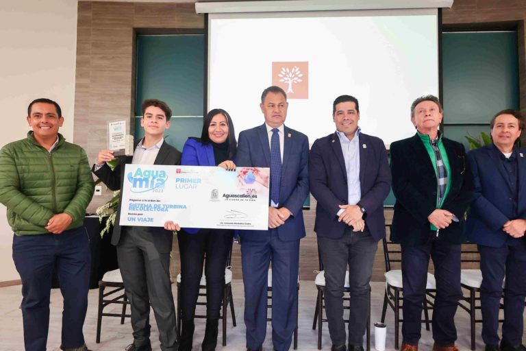 Municipio de Aguascalientes entregó el premio “Agua Mía” 2023 