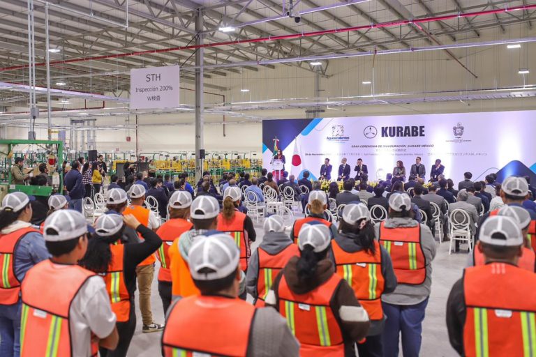 Gobierno del Estado de Aguascalientes inauguró nueva empresa japonesa con inversión de 14 mdd 