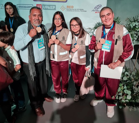Inspectores del programa municipal de reciclaje ganan primer lugar en Expo Ciencias de Aguascalientes