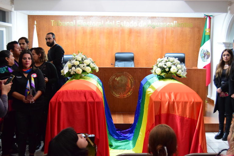 Tribunal Electoral en Aguascalientes rindió homenaje póstumo al magistrade Ociel Baena