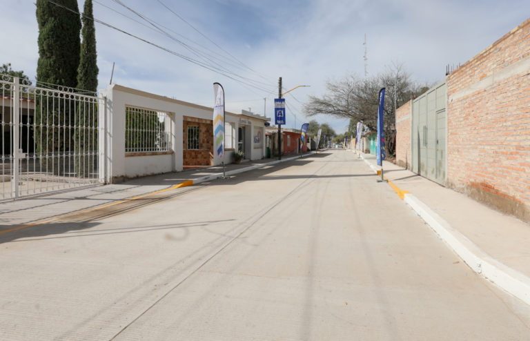 Este año inversión sin precedentes en obras públicas en El Llano, Aguascalientes