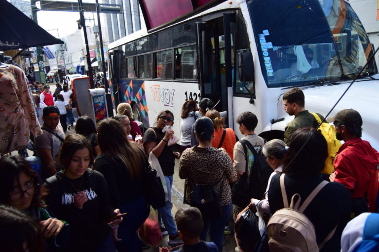 Cambio temporal en rutas de camiones urbanos por el Maratón Guadalupano de Aguascalientes