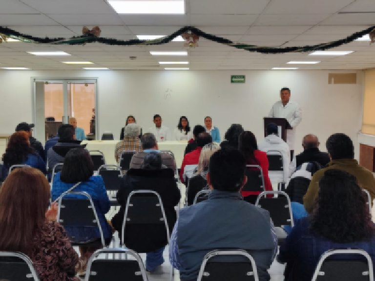 Reconoce ISSSTE Aguascalientes a pacientes con diabetes participantes en el Programa MIDE