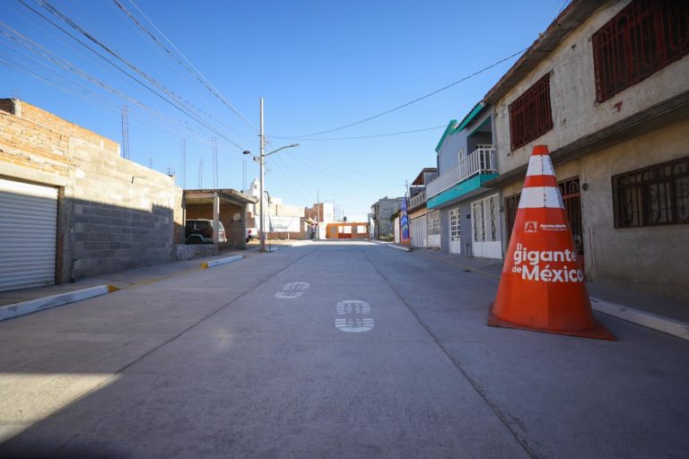 Se invirtieron 6.5 mdp en la colonia El Riego de Aguascalientes