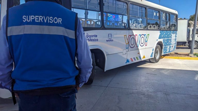 Entre 15 y 20 reportes por mes se reciben en CMOV por incumplimiento de choferes de camión en Aguascalientes 