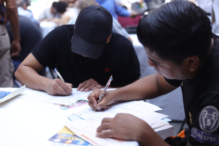 Brigada de Empleo en San Francisco de los Romo, Aguascalientes