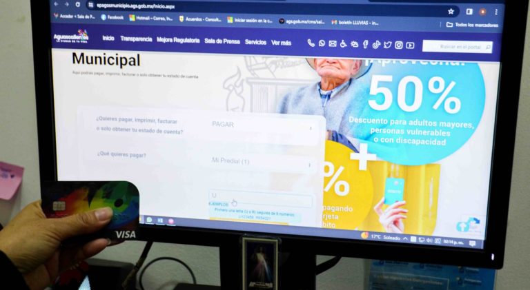 Desde el 1 de enero las personas de Aguascalientes pueden pagar el predial 2024 en línea 