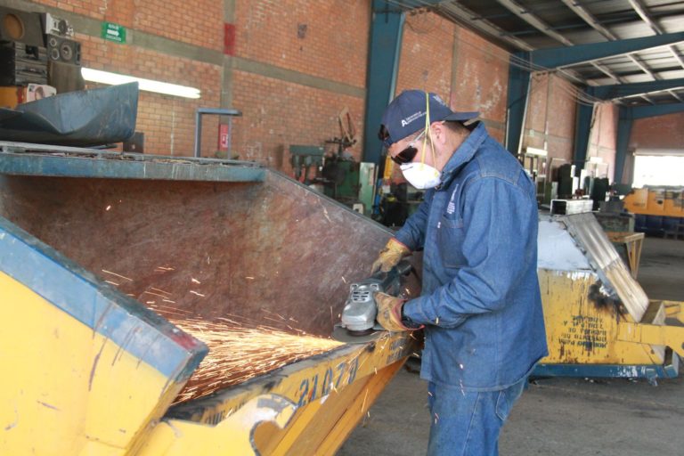 Intensifica municipio de Aguascalientes acciones para prevenir daños en contenedores de desechos