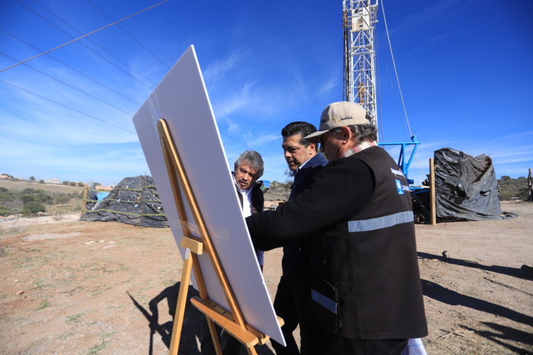 Municipio de Aguascalientes construye pozo profundo en el nororiente de la ciudad  