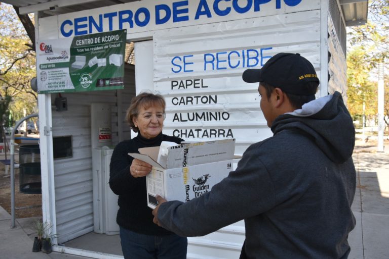 Reitera municipio de Aguascalientes disposición de 13 centros de acopio de materiales reciclables