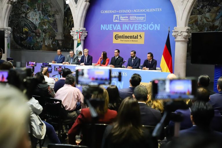 Anuncian nueva inversión en Aguascalientes: Continental crece con 90 mdd y 200 nuevos empleos