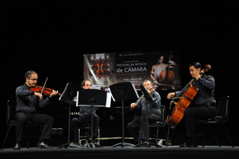 Curso intensivo para Cuartetos de Cuerdas por Rodolfo Popoca Perches 