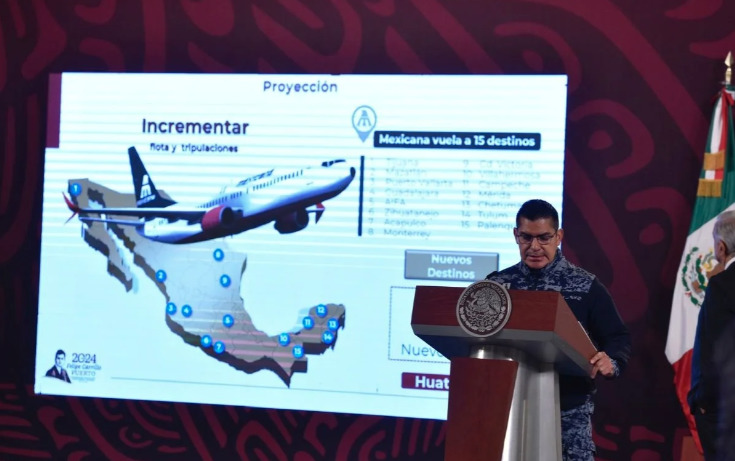 Mexicana de Aviación efectúa 220 vuelos desde su inauguración 