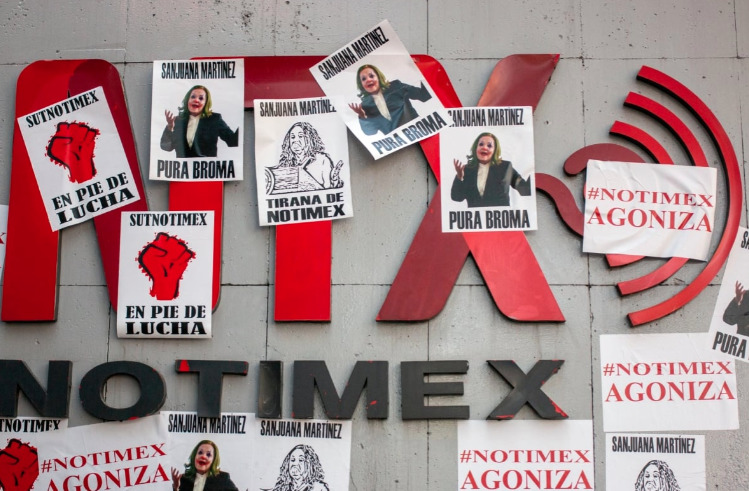 Sanjuana Martínez dio más detalles sobre el intento de desvíar dinero de Notimex a la campaña de Sheinbaum 