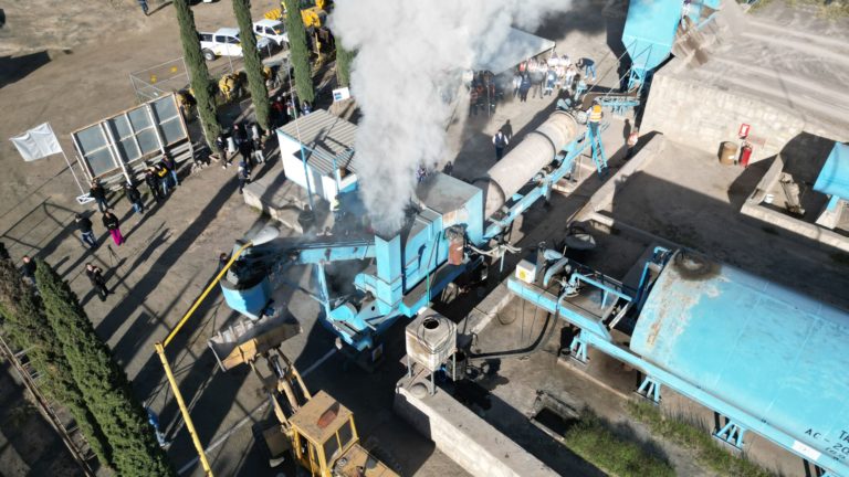 Opera municipio de Aguascalientes moderna planta de asfalto