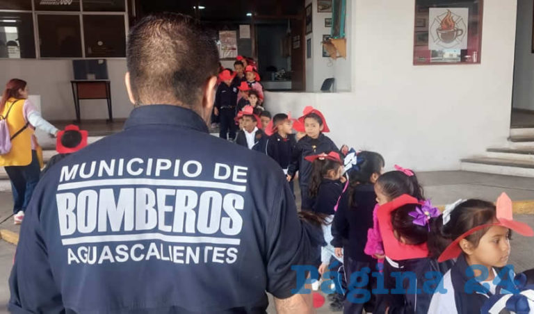 Municipio de Aguascalientes invita a participar en el programa “Bombero en tu Escuela”