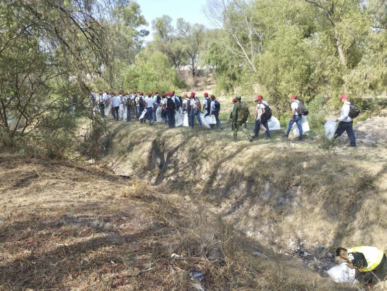 Continúan los trabajos de rehabilitación y saneamiento del Río San Pedro en Jesús María