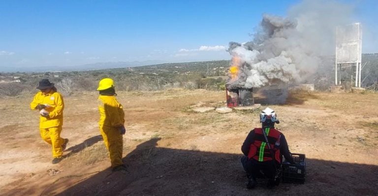 Protección civil de Aguascalientes destruyó pirotecnia decomisada en el operativo “Cometa”