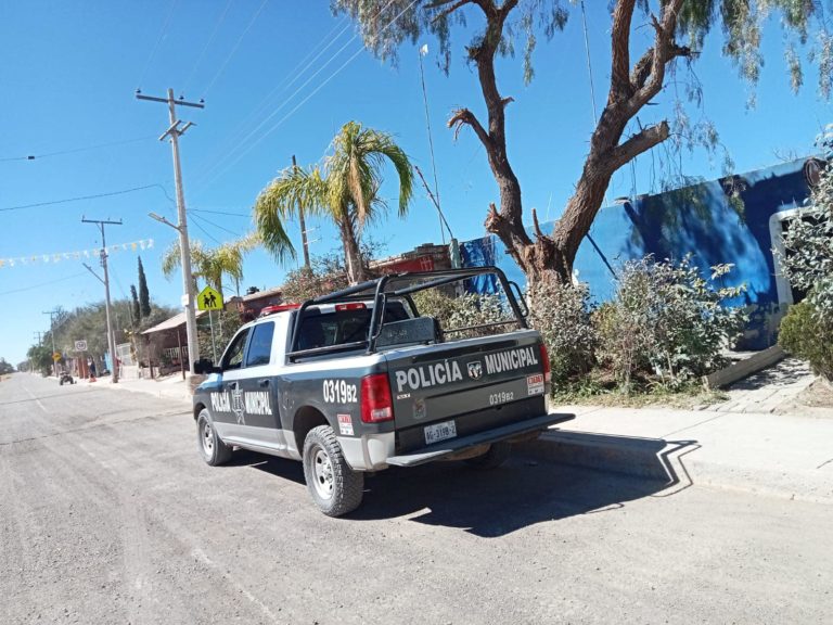 Refuerza policía municipal de Aguascalientes seguridad en comunidades y zonas rurales