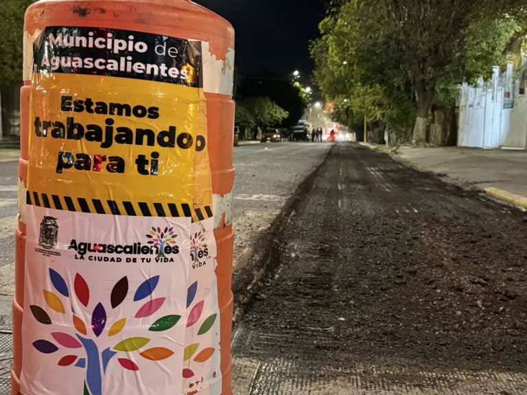 Inicia municipio de Aguascalientes rehabilitación de calles del centro de la ciudad