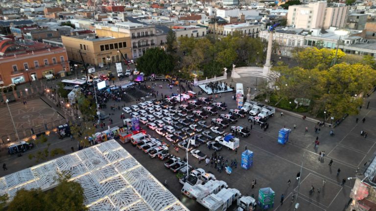 Presenta Leo Montañez nuevo equipamiento municipal en Aguascalientes