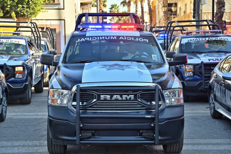 Ayuntamiento de Jesús María entregó nuevas patrullas a Seguridad Pública del municipio