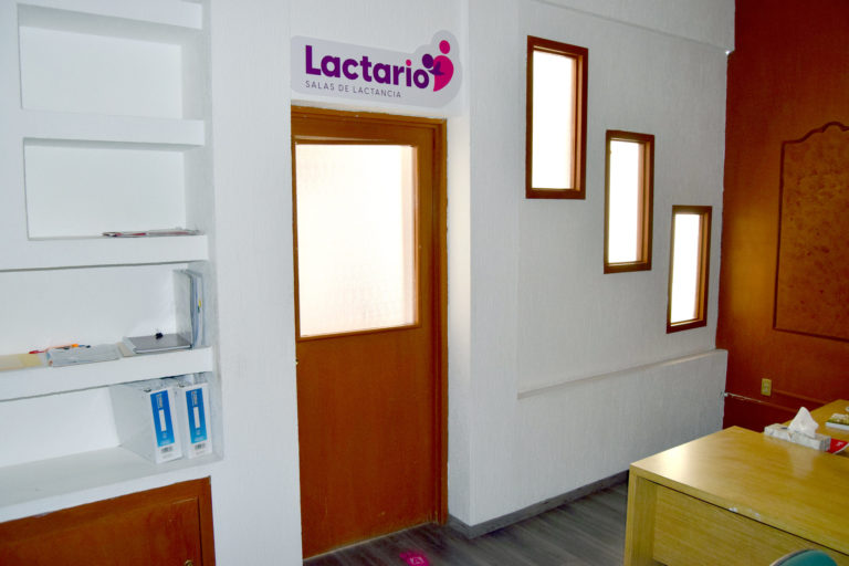 Colocan lactarios en oficinas de gobierno de Aguascalientes
