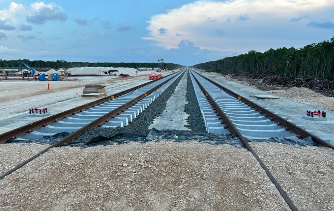 Gobierno de AMLO concluirá hasta junio obras del Tren Maya; aluden veda electoral