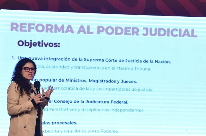 Reducción de ministros y de campañas, entre los cambios al Poder Judicial: Luisa María Alcalde