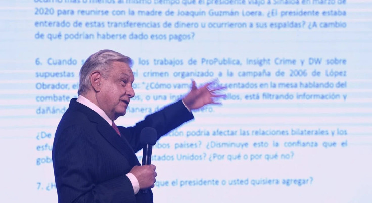 AMLO adelanta que NYT prepara reportaje de financiamiento del narco a su campaña de 2018