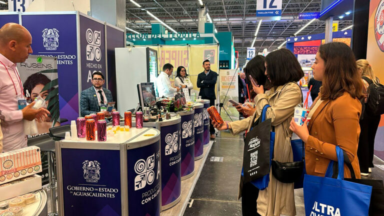 Productos hechos en Aguascalientes en la Expo ANTAD 2024