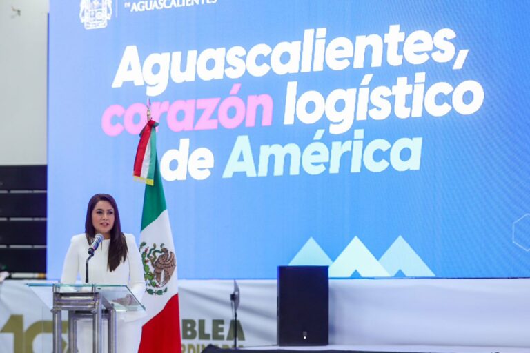 Participa la gobernadora de Aguascalientes en el Congreso Internacional de Nearshoring