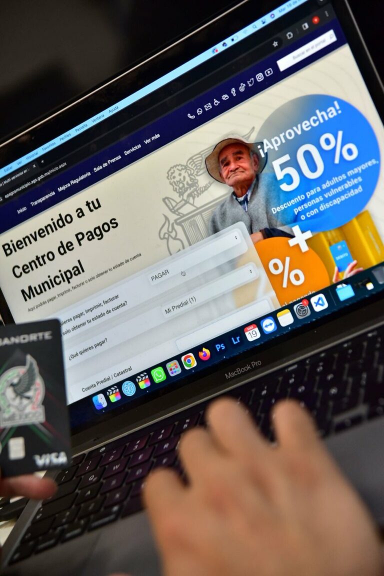 Municipio de Aguascalientes invita a la ciudadanía a pagar el predial en línea