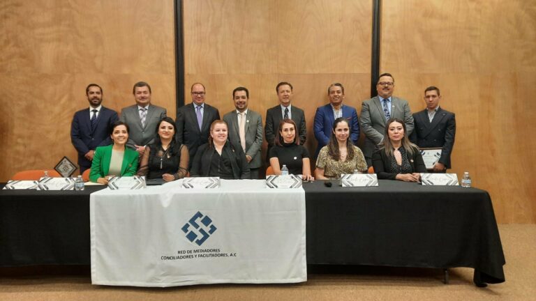 Tomó protesta la nueva mesa directiva de la Red de Mediadores Certificados en Aguascalientes 