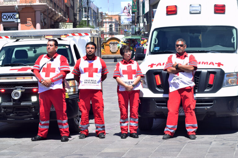 La Cruz Roja Mexicana Aguascalientes amplia cobertura en lugares turísticos en Semana Santa