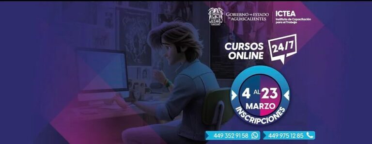 ICTEA ofrece nuevos cursos en línea