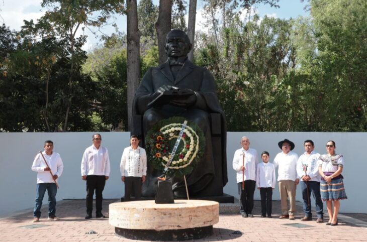 AMLO asegura que ha pedido consejo a Benito Juárez “y nunca me ha fallado”