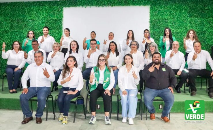 Partido Verde Ecologista de México presenta candidaturas en Aguascalientes, Cuauhtémoc Escobedo va por Pabellón de Arteaga 