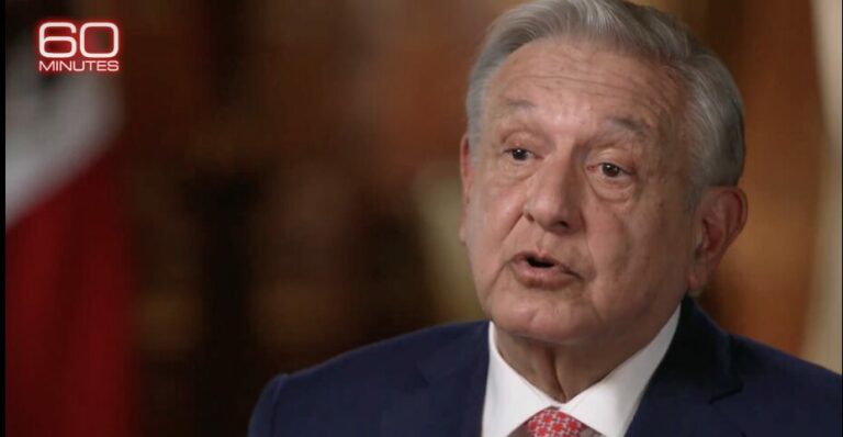 Trump no cerrará la frontera, lo dice porque está en campaña: AMLO en 60 Minutos